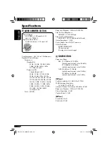 Предварительный просмотр 58 страницы JVC AR8500 - Radio / CD Instructions Manual