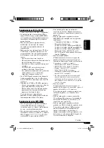 Предварительный просмотр 109 страницы JVC AR8500 - Radio / CD Instructions Manual