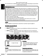 Предварительный просмотр 2 страницы JVC Arsenal KD-A305 Instruction Manual