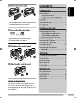 Предварительный просмотр 3 страницы JVC Arsenal KD-A305 Instruction Manual