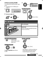 Предварительный просмотр 9 страницы JVC Arsenal KD-A305 Instruction Manual