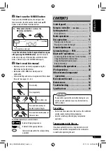 Предварительный просмотр 3 страницы JVC Arsenal KD-AHD39 Instructions Manual