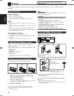 Предварительный просмотр 8 страницы JVC Audio/Video Control Receiver RX-5060S (Finnish) Instructions Manual