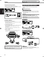 Предварительный просмотр 10 страницы JVC Audio/Video Control Receiver RX-5060S (Finnish) Instructions Manual