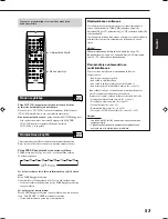 Предварительный просмотр 17 страницы JVC Audio/Video Control Receiver RX-5060S (Finnish) Instructions Manual