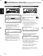 Предварительный просмотр 18 страницы JVC Audio/Video Control Receiver RX-5060S (Finnish) Instructions Manual