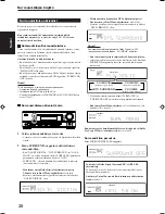 Предварительный просмотр 32 страницы JVC Audio/Video Control Receiver RX-5060S (Finnish) Instructions Manual