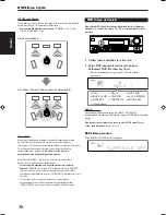 Предварительный просмотр 34 страницы JVC Audio/Video Control Receiver RX-5060S (Finnish) Instructions Manual