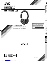 JVC AURICULARES ESTREO HA-NC250 -J/C Instructions preview