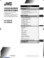 Предварительный просмотр 26 страницы JVC AV-1406FE Service Manual