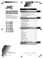 JVC AV-1415EE Instructions Manual preview