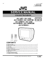 Preview for 1 page of JVC AV-1435 Service Manual