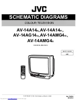 Предварительный просмотр 1 страницы JVC AV-14A14/A Schematic Diagrams