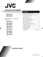 JVC AV-14A14 Manual preview