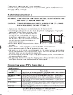 Preview for 2 page of JVC AV-14A14 Manual