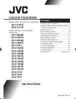 Preview for 17 page of JVC AV-14A14 Manual