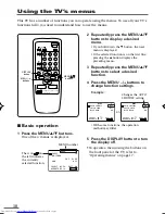 Предварительный просмотр 10 страницы JVC AV-14A16 Instructions Manual