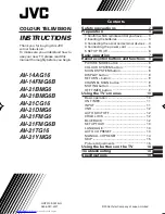 Предварительный просмотр 21 страницы JVC AV-14A16 Instructions Manual