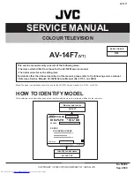 JVC AV-14F7 Service Manual предпросмотр