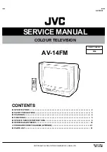 JVC AV-14FM Service Manual preview