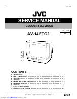 Предварительный просмотр 1 страницы JVC AV-14FTG2 Service Manual