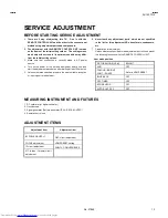 Предварительный просмотр 13 страницы JVC AV-14FTG2 Service Manual