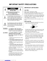 Предварительный просмотр 2 страницы JVC AV-20120 User Manual