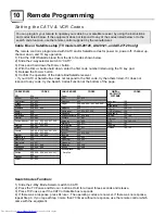 Предварительный просмотр 10 страницы JVC AV-20120 User Manual