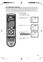 Предварительный просмотр 17 страницы JVC AV-20FD23 User Manual