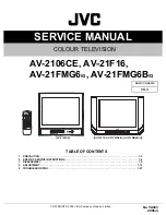 JVC AV-2106CE Service Manual preview