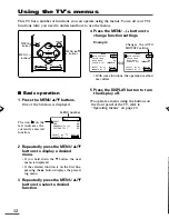 Предварительный просмотр 12 страницы JVC AV-2108TEE, AV-2508TEE, AV-290 Instructions Manual