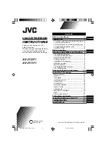 JVC AV-2111Y1 Instructions Manual preview