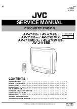 Предварительный просмотр 11 страницы JVC AV-2115EE Schematic Diagrams