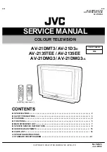 Preview for 1 page of JVC AV-2135EE Service Manual