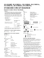 Предварительный просмотр 2 страницы JVC AV-2186ME Schematic Diagrams