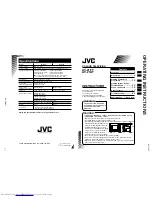 Preview for 1 page of JVC AV-21AT Operating Instructions Manual