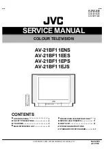 Предварительный просмотр 1 страницы JVC AV-21BF11EES Service Manual