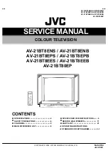 Preview for 1 page of JVC AV-21BT80EP Service Manual