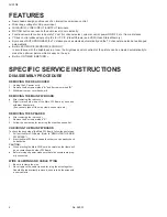 Preview for 4 page of JVC AV-21F8 Service Manual