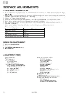 Предварительный просмотр 14 страницы JVC AV-21L11, AV-21L31, AV-25L31, Service Manual