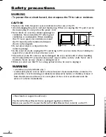 Preview for 2 page of JVC AV-21L83, AV-21W83, AV-25L83, Instructions Manual