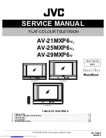 JVC AV-21MXP6/V Service Manual предпросмотр