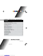 Preview for 1 page of JVC AV-21VT14 Instruction Manual