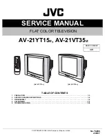 JVC AV-21VT35 Service Manual предпросмотр