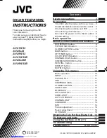 JVC AV-21W33 Instructions Manual preview