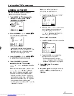 Предварительный просмотр 17 страницы JVC AV-21WM11 Instructions Manual