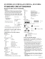 Предварительный просмотр 2 страницы JVC AV-21WS24 Schematic Diagrams