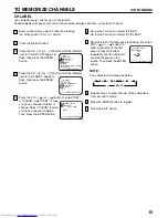 Preview for 15 page of JVC AV 24F702 User Manual