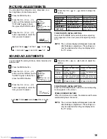 Preview for 19 page of JVC AV 24F702 User Manual