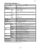 Preview for 3 page of JVC AV-25P8 Service Manual